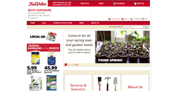 Desktop Screenshot of buckhardware.com